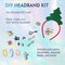 Scunci by Conair Holiday DIY Christmas Headband Kit, Decorate Your Own Holiday Headband, Perfect for Families, Kids and Parties